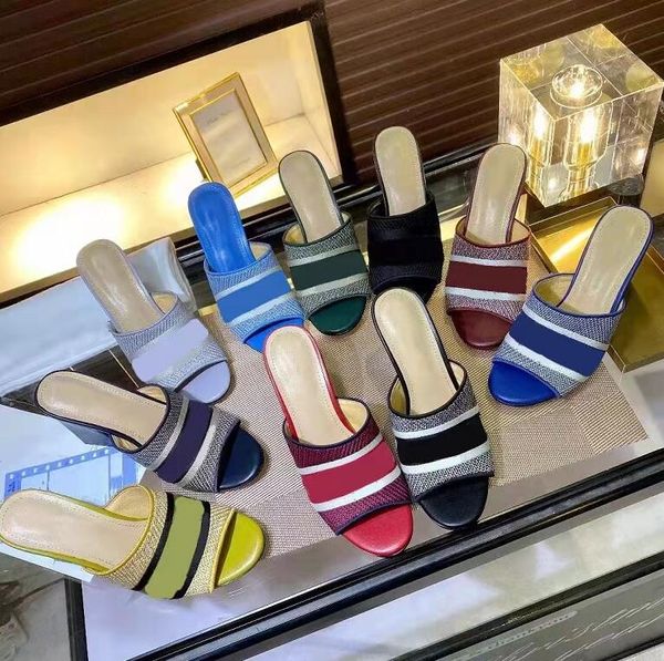 2022 summer womens high heels slippers striped sandals embroidery knit ladies casual block heel sandal outdoor fashion slipper size 35-42, Black
2022 summer womens high heels slippers striped sandals embroidery knit ladies casual block heel sandal outdoor fashion slipper size 35-42, Black