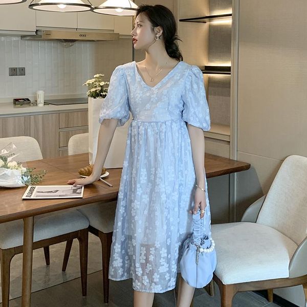 maternity dresses 7800# clothes summer short sleeves v neck blue loose stylish dress pregnant women pregnancy, White
maternity dresses 7800# clothes summer short sleeves v neck blue loose stylish dress pregnant women pregnancy, White
