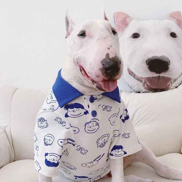spring dog clothes big polo bottoming shirt pure cotton short sleeves suitable for medium and large dogs apparel
spring dog clothes big polo bottoming shirt pure cotton short sleeves suitable for medium and large dogs apparel