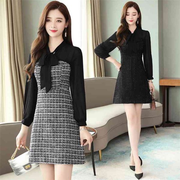 vintage chic solid mini dresses autumn winter 2xl plus size long sleeve dress elegant women bodycon party vestidos 210528, Black;gray
vintage chic solid mini dresses autumn winter 2xl plus size long sleeve dress elegant women bodycon party vestidos 210528, Black;gray