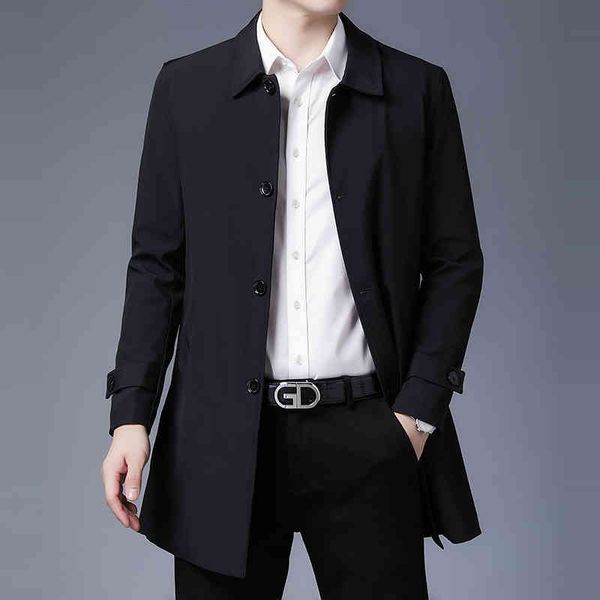 men's trench coats mens spring coat new arrival business casual black khaki long jacket single breasted solid qmhc, Tan;black
men's trench coats mens spring coat new arrival business casual black khaki long jacket single breasted solid qmhc, Tan;black