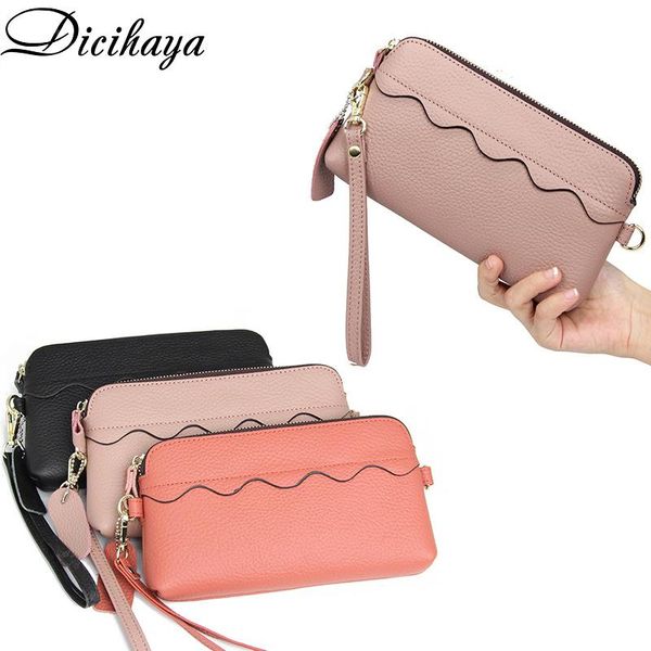 wallets dicihaya genuine leather women wallet female long multi-function zipper clutch mobile phone bag coin purse, Red;black
wallets dicihaya genuine leather women wallet female long multi-function zipper clutch mobile phone bag coin purse, Red;black