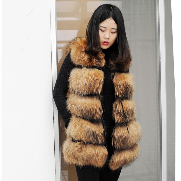 women's vests cx-g-b-247b long design genuine raccoon fur leather jacket overcoat vest coat, Black;white
women's vests cx-g-b-247b long design genuine raccoon fur leather jacket overcoat vest coat, Black;white