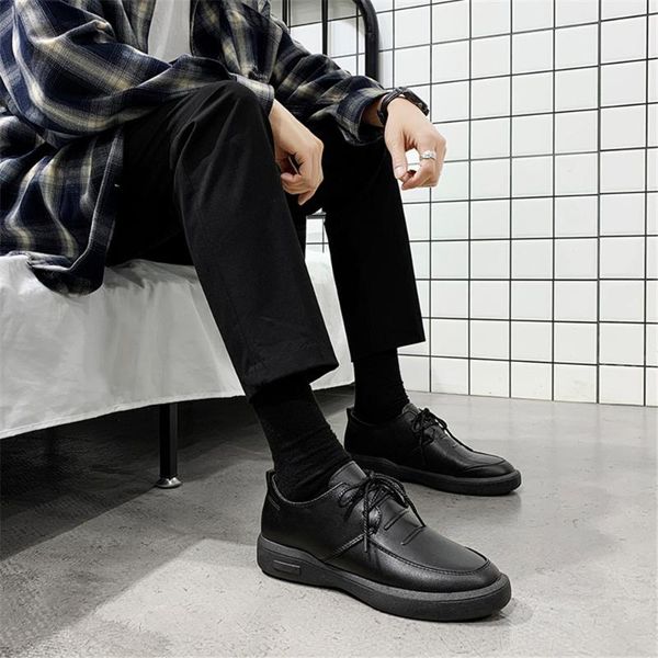 genuine leather shoes men business casual office formal natural man oxfords daily dress, Black
genuine leather shoes men business casual office formal natural man oxfords daily dress, Black
