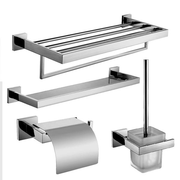 stainless steel square base bathroom hardware set wall mounted accessories modern bath accessory
stainless steel square base bathroom hardware set wall mounted accessories modern bath accessory