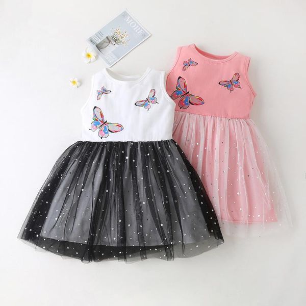 girl's dresses children toddler baby kids clothes girls summer o-neck solid sleeveless butterfly print tulle dress cute princess, Red;yellow
girl's dresses children toddler baby kids clothes girls summer o-neck solid sleeveless butterfly print tulle dress cute princess, Red;yellow