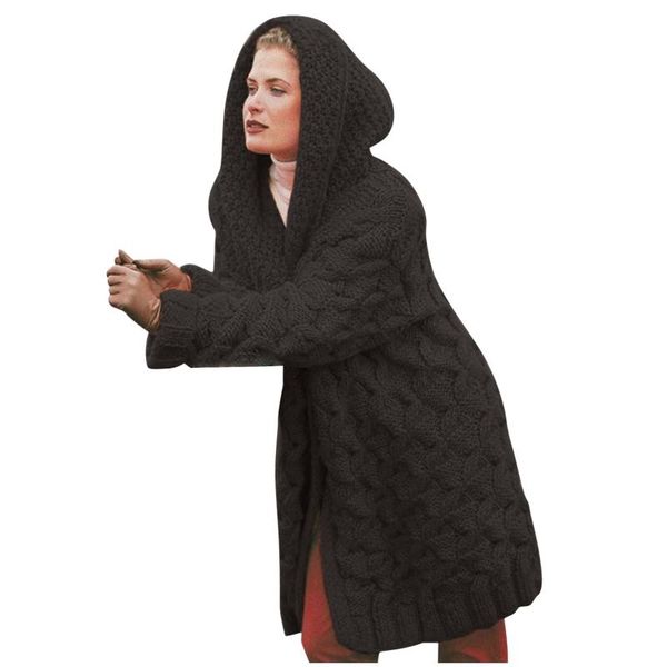 women's knits & tees cardigan women solid color long sleeve knit hooded sweater coat overcoat loose ladies sweaters plus size #t2g, White
women's knits & tees cardigan women solid color long sleeve knit hooded sweater coat overcoat loose ladies sweaters plus size #t2g, White