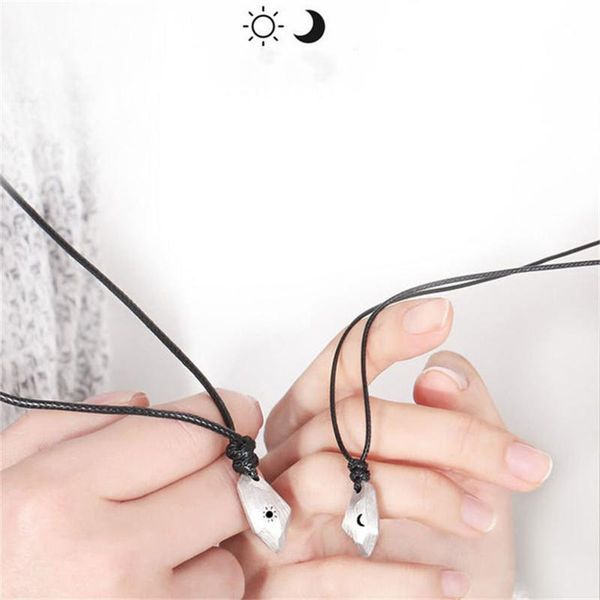 chains wishing stone couple necklace creative pendant men's and women's love letter valentine's day gift wholesale, Silver
chains wishing stone couple necklace creative pendant men's and women's love letter valentine's day gift wholesale, Silver