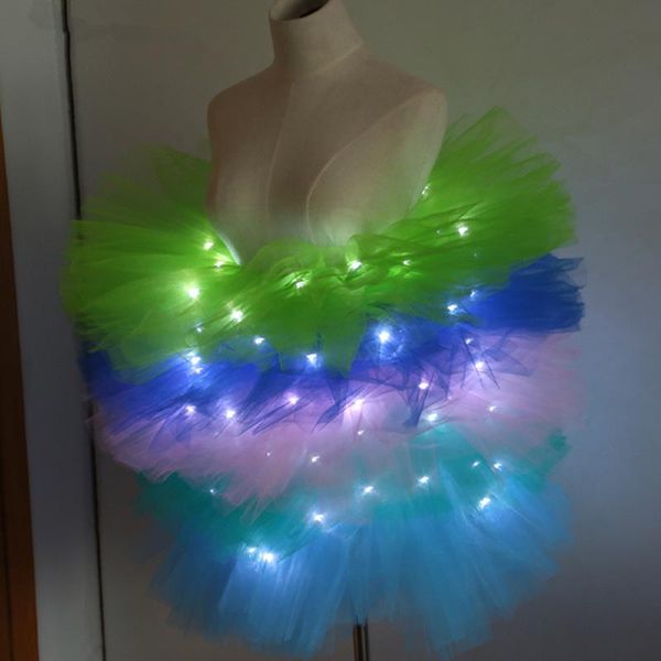 skirts fashion led tutu women tulle skirt dancing rave evening club mini (does not contain battery), Black
skirts fashion led tutu women tulle skirt dancing rave evening club mini (does not contain battery), Black