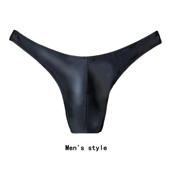 two-piece suits xckny men's and women's glossy oversized t-pants solid bikini high score bottomed underwear shiny pants 
two-piece suits xckny men's and women's glossy oversized t-pants solid bikini high score bottomed underwear shiny pants