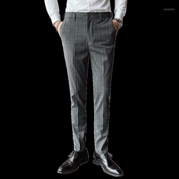 fall 2021 men's striped trousers youth slim fashion all-match trend business casual men pants, Black
fall 2021 men's striped trousers youth slim fashion all-match trend business casual men pants, Black
