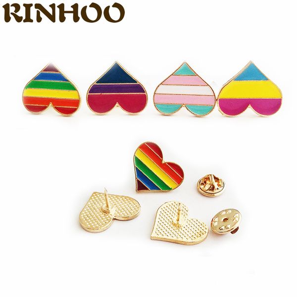 pride lgbt gay logo design rainbow brooch for men women colorful heart enamel pin badges clothes lapel pin for lesbian jewelrydio chan conta, Gray
pride lgbt gay logo design rainbow brooch for men women colorful heart enamel pin badges clothes lapel pin for lesbian jewelrydio chan conta, Gray