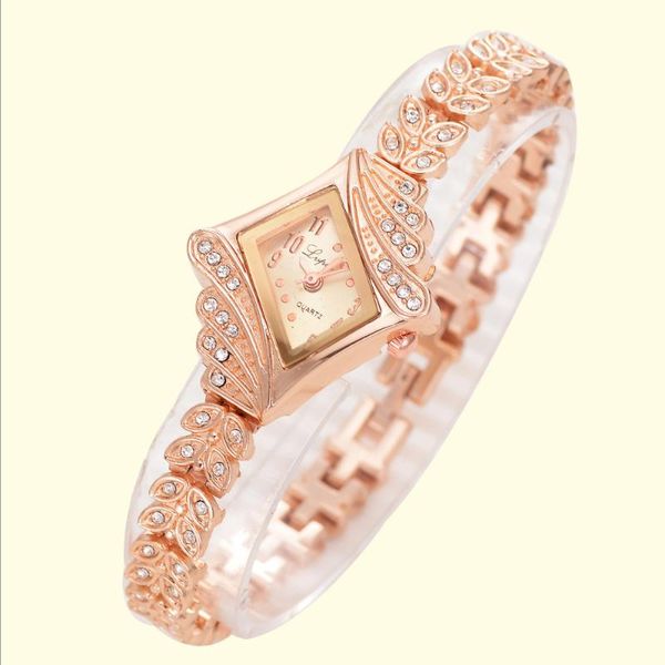 wristwatches brand lady women quartz rhinestone crystal wrist watch rhombus (golden), Slivery;brown
wristwatches brand lady women quartz rhinestone crystal wrist watch rhombus (golden), Slivery;brown