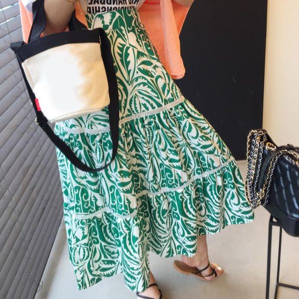 skirts large a-line long floral skirt pleated 2021 summer women korean style streetwear drawstring elastic waist midi, Black
skirts large a-line long floral skirt pleated 2021 summer women korean style streetwear drawstring elastic waist midi, Black