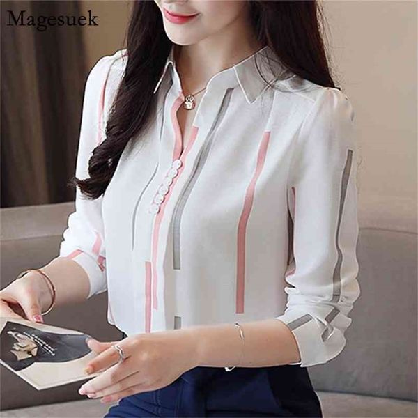fashion woman blouses spring long sleeve elegant shirts women striped office work wear slim and 0973 60 210512, White
fashion woman blouses spring long sleeve elegant shirts women striped office work wear slim and 0973 60 210512, White