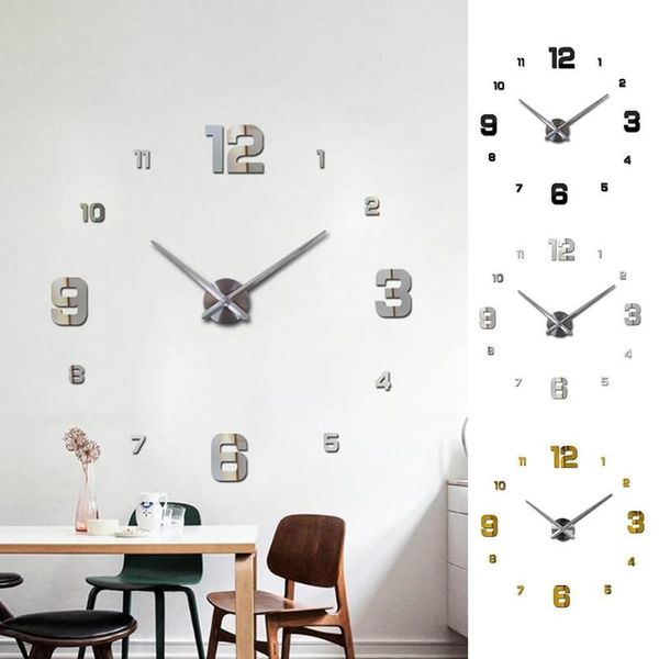 wall clocks creative 3d clock diy large decorative big size mirror sticker unique gift living room
wall clocks creative 3d clock diy large decorative big size mirror sticker unique gift living room