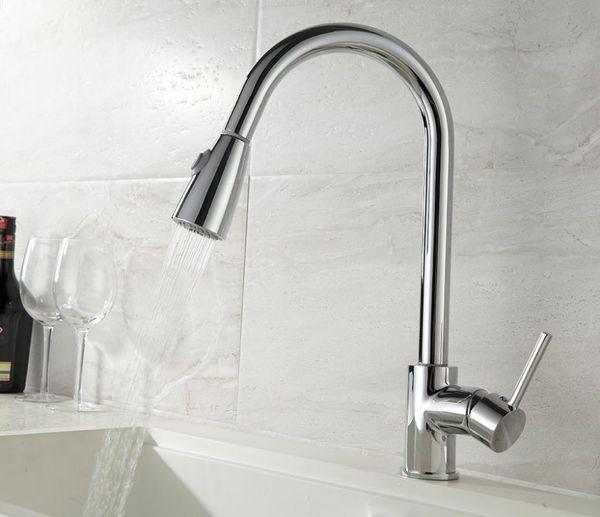 kitchen faucets pull out 360 degree swivel sink faucet chrome/brushed nickel and cold flexible
kitchen faucets pull out 360 degree swivel sink faucet chrome/brushed nickel and cold flexible