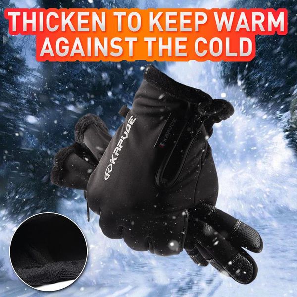 2021gloves cold protection winter keep warm cycling ski outdoor camping hiking sports full finger touchscreen gloves, Black
2021gloves cold protection winter keep warm cycling ski outdoor camping hiking sports full finger touchscreen gloves, Black