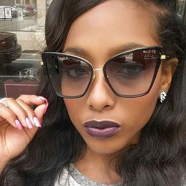 sunglasses 2021 brand designer cateye women vintage metal glasses for mirror retro lunette de soleil femme uv400, White;black
sunglasses 2021 brand designer cateye women vintage metal glasses for mirror retro lunette de soleil femme uv400, White;black