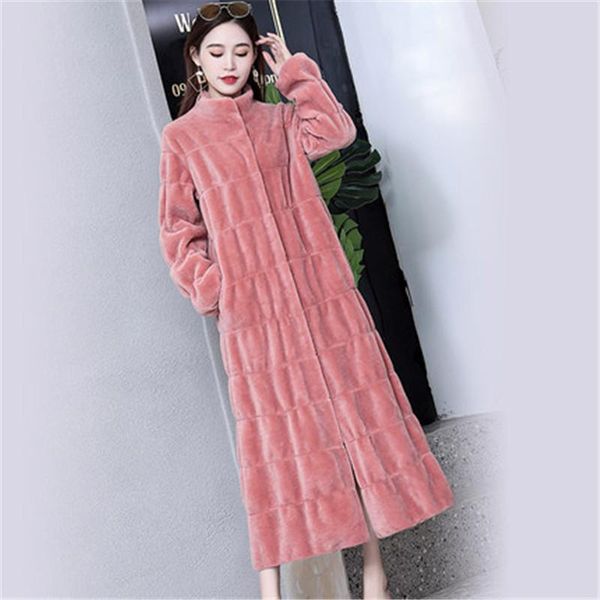 women's fur & faux plus size 6xl 2021 noble winter crown mink coat real plaid full pelt mandarin collar x-long coats 871, Black
women's fur & faux plus size 6xl 2021 noble winter crown mink coat real plaid full pelt mandarin collar x-long coats 871, Black