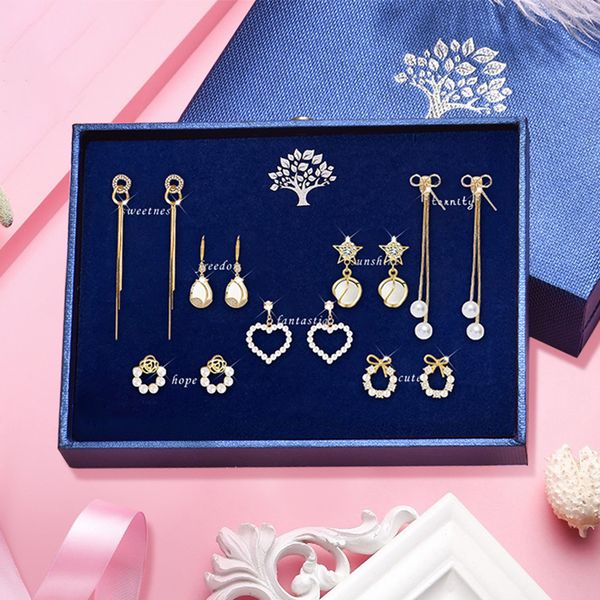 s925 silver needle set opal earrings korean temperament asymmetric bow earrings for girls on valentine's day, Black
s925 silver needle set opal earrings korean temperament asymmetric bow earrings for girls on valentine's day, Black