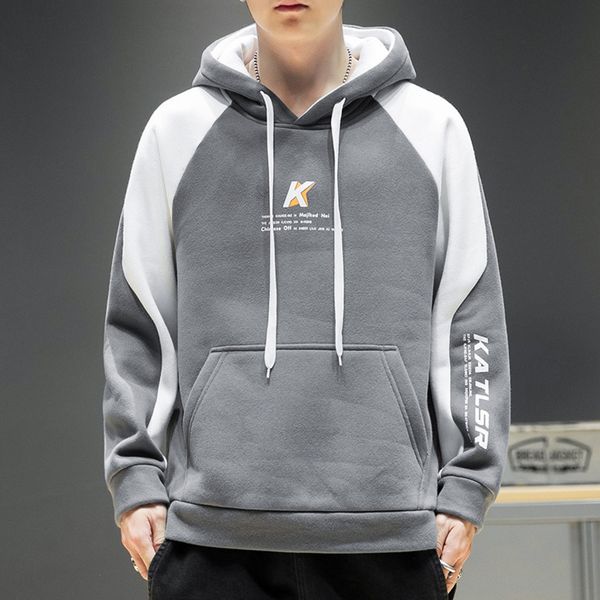 new brushed spring and autumn sweater hooded long sved t-shirt korean bottomed shirt street fashion handsome men's wear, White;black
new brushed spring and autumn sweater hooded long sved t-shirt korean bottomed shirt street fashion handsome men's wear, White;black
