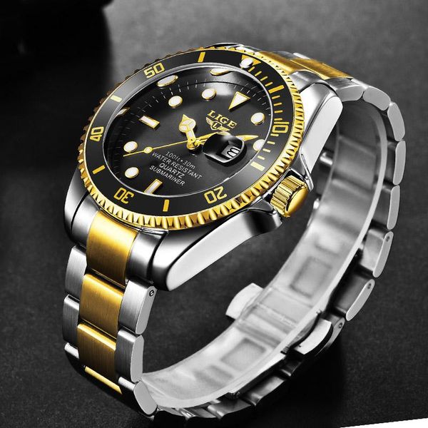 wristwatches watches for mens 2021 lige fashion diver quartz men watch waterproof date clock male sports chronograph+box, Slivery;brown
wristwatches watches for mens 2021 lige fashion diver quartz men watch waterproof date clock male sports chronograph+box, Slivery;brown