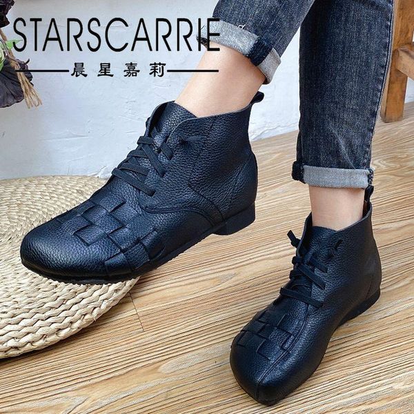 boots 2021 spring and autumn women's round toe layer cowhide low tube viscose shoes elastic band riding, Black
boots 2021 spring and autumn women's round toe layer cowhide low tube viscose shoes elastic band riding, Black