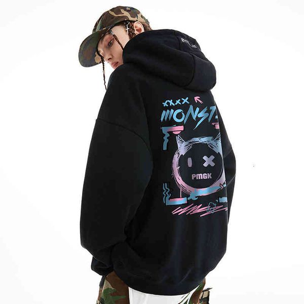 sweater hoodies chaopai high street hiphop funny little devil men's country chaojiafei enlarged coat autumn, Black
sweater hoodies chaopai high street hiphop funny little devil men's country chaojiafei enlarged coat autumn, Black