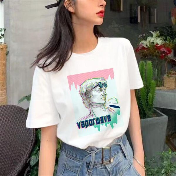 harajuku ullzang vintage aesthetic women t shirt 90s fashion graphic funny cartoon streetwear tee female, White
harajuku ullzang vintage aesthetic women t shirt 90s fashion graphic funny cartoon streetwear tee female, White