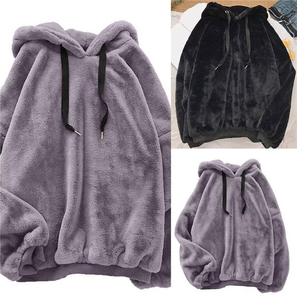 autumn winter coats soild sweet hooded women harajuku loose casual warm hoodies ladies fleece flannel pullover female sweatshirt women', Black
autumn winter coats soild sweet hooded women harajuku loose casual warm hoodies ladies fleece flannel pullover female sweatshirt women', Black