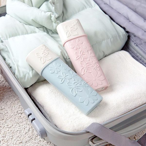 toothbrush holders sktn portable flower carved holder outdoor travel camping toothrush cap case home toothpaste storage box wash cup
toothbrush holders sktn portable flower carved holder outdoor travel camping toothrush cap case home toothpaste storage box wash cup