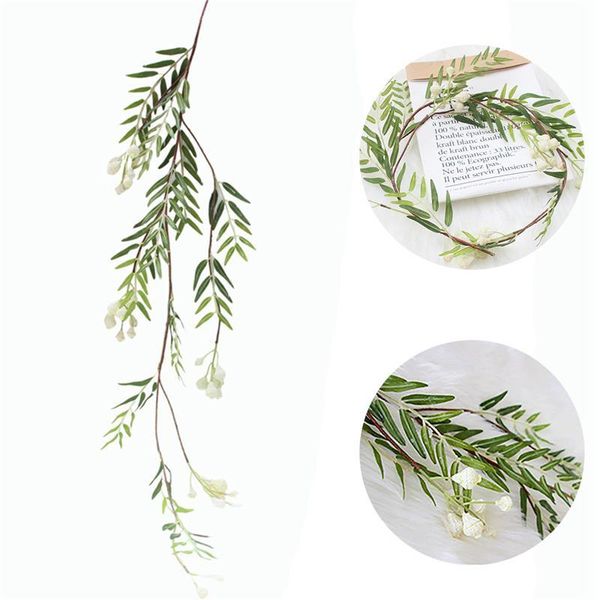 1pc lifelike artificial plants simulation vine multi-purpose hanging fake plant home decor pography props decorative flowers & wreaths
1pc lifelike artificial plants simulation vine multi-purpose hanging fake plant home decor pography props decorative flowers & wreaths