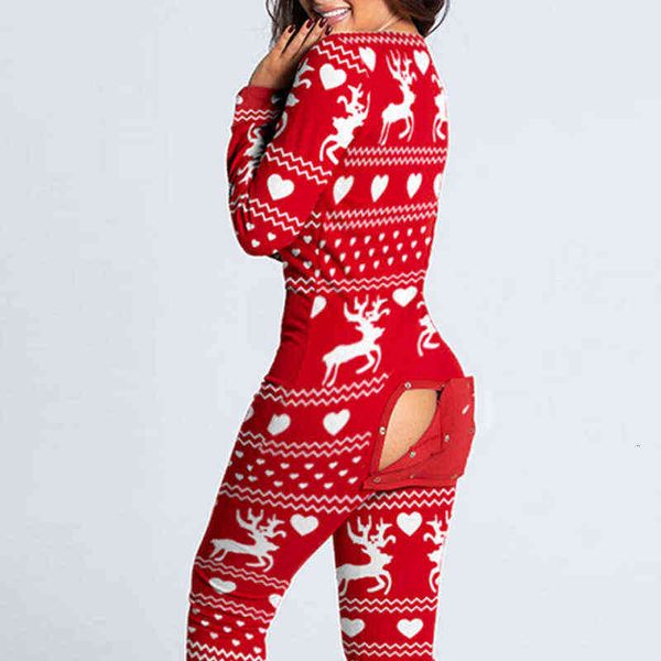 autumn and winter 2021 button flip pajamas printed christmas long sleeve housewear jumpsuit, White;black
autumn and winter 2021 button flip pajamas printed christmas long sleeve housewear jumpsuit, White;black