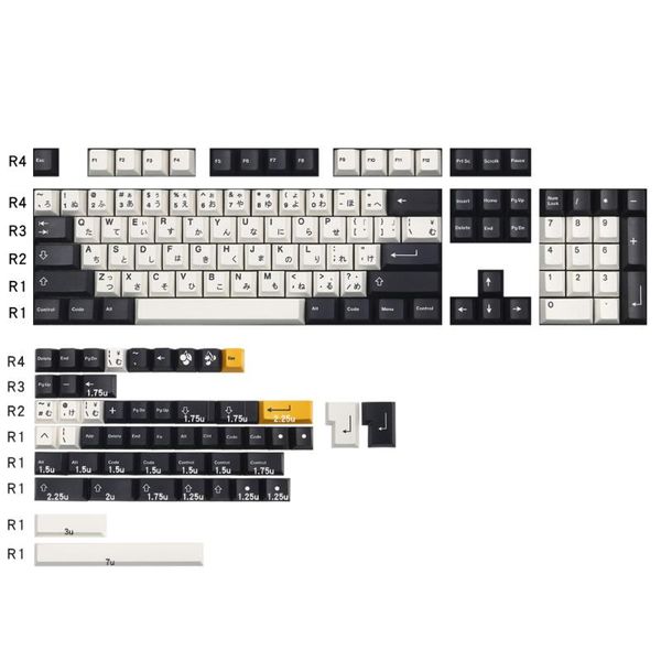 keyboards sample black white color design japanese character keycaps for cherry mx switch merchanical keyboard profile pbt key caps
keyboards sample black white color design japanese character keycaps for cherry mx switch merchanical keyboard profile pbt key caps