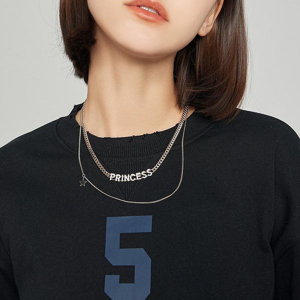 chokers letter pendant zircon layered necklace for women vintage bohemia long choker fashion collar jewelry gift accessorie, Golden;silver
chokers letter pendant zircon layered necklace for women vintage bohemia long choker fashion collar jewelry gift accessorie, Golden;silver