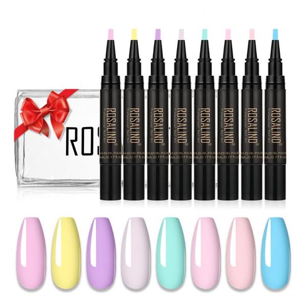 nail gel 8pcs polish pen sets need uv led lamp soak-off art lacquer base primer nails extension for manicure kits, Red;pink
nail gel 8pcs polish pen sets need uv led lamp soak-off art lacquer base primer nails extension for manicure kits, Red;pink