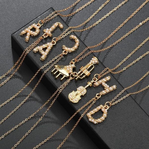 pendant necklaces fashion initial letter necklace freshwater pearl statement alloy choker korean cute christmas jewelry, Silver
pendant necklaces fashion initial letter necklace freshwater pearl statement alloy choker korean cute christmas jewelry, Silver