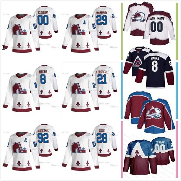 8 cale makar colorado avalanche 2021 reverse retro jersey nathan mackinnon mikko rantanen gabriel landeskog girard nazem saad kadri toews, Black;red
8 cale makar colorado avalanche 2021 reverse retro jersey nathan mackinnon mikko rantanen gabriel landeskog girard nazem saad kadri toews, Black;red