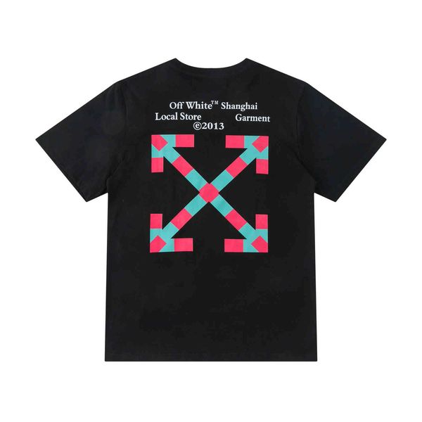 off style white city limited series shanghai printed short sleeve t-shirt, White;black
off style white city limited series shanghai printed short sleeve t-shirt, White;black
