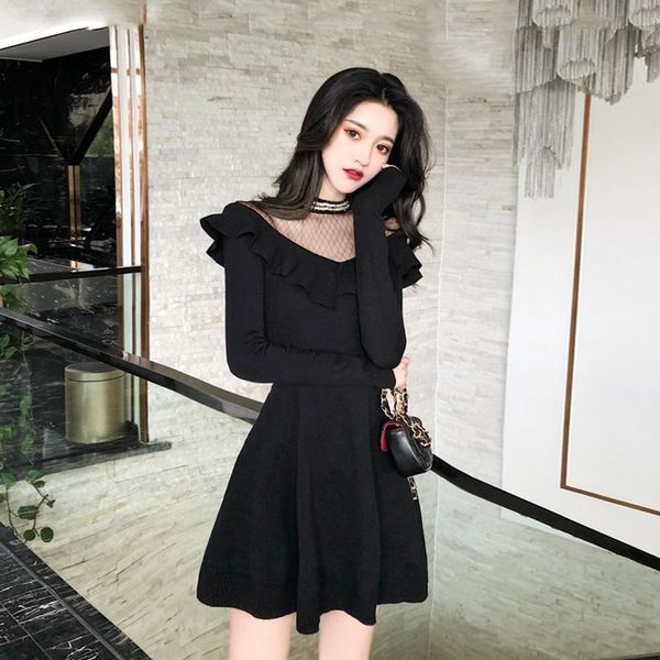 casual dresses style club evening party dress woman mesh perspective ruffles black a-line mini-dresses fashion brand spring autumn, Black;gray
casual dresses style club evening party dress woman mesh perspective ruffles black a-line mini-dresses fashion brand spring autumn, Black;gray