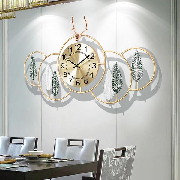 living room luxury wall clock european style modern digital hanging creative home decoration golden iron mute clocks
living room luxury wall clock european style modern digital hanging creative home decoration golden iron mute clocks