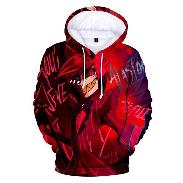 2019 new animation movie hazbin hell princs charlie 3d hooded sweatshirt men/women casual hip hop hoodi cloth, Black
2019 new animation movie hazbin hell princs charlie 3d hooded sweatshirt men/women casual hip hop hoodi cloth, Black