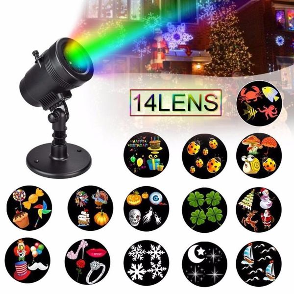 lawn lamps 14 replaceable patterns waterproof projection lamp for christmas halloween wedding party wall decoration
lawn lamps 14 replaceable patterns waterproof projection lamp for christmas halloween wedding party wall decoration