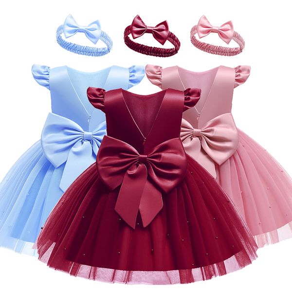 infant lace bow dress for girl baby christening first year birthday dress party baptism dresses for baby toddler vestido, Red;yellow
infant lace bow dress for girl baby christening first year birthday dress party baptism dresses for baby toddler vestido, Red;yellow