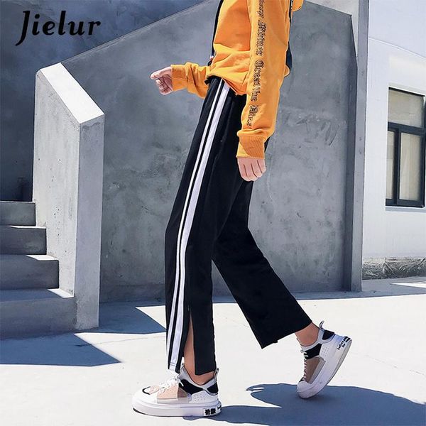 women's pants & capris winter stripe women ladies leisure simple loose split high waist all-match ankle-length, Black;white
women's pants & capris winter stripe women ladies leisure simple loose split high waist all-match ankle-length, Black;white