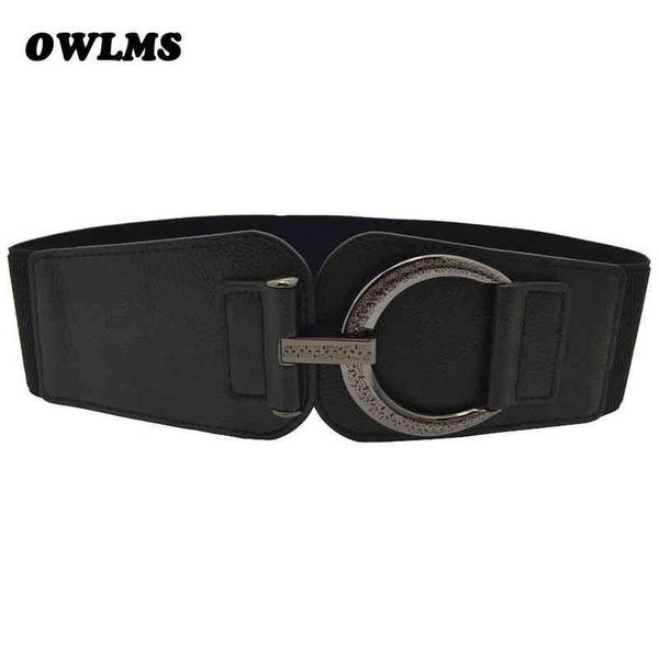 cummerbunds punk carved circle buckle woman belts wide elastic coat cummerbund dress belt for women ceinture femme de marque aa220310, Black;brown
cummerbunds punk carved circle buckle woman belts wide elastic coat cummerbund dress belt for women ceinture femme de marque aa220310, Black;brown