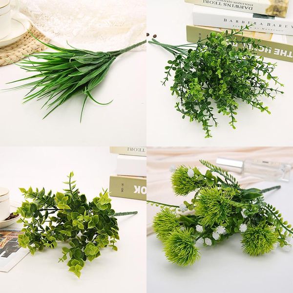 decorative flowers & wreaths 7 fork water grass eucalyptus plastic artificial plants green flower plant wedding home decoration table decors
decorative flowers & wreaths 7 fork water grass eucalyptus plastic artificial plants green flower plant wedding home decoration table decors