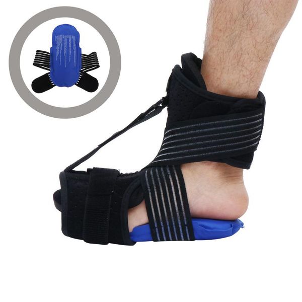 ankle support plantar fasciitis night splint foot drop orthosis stabilizer pain relief ice pack black and blue, Blue;black
ankle support plantar fasciitis night splint foot drop orthosis stabilizer pain relief ice pack black and blue, Blue;black