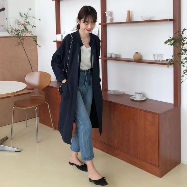 women's trench coats women spring loose all-match coat lady korean style solid elegant pockets chic windbreaker female long sleeve casu, Tan;black
women's trench coats women spring loose all-match coat lady korean style solid elegant pockets chic windbreaker female long sleeve casu, Tan;black